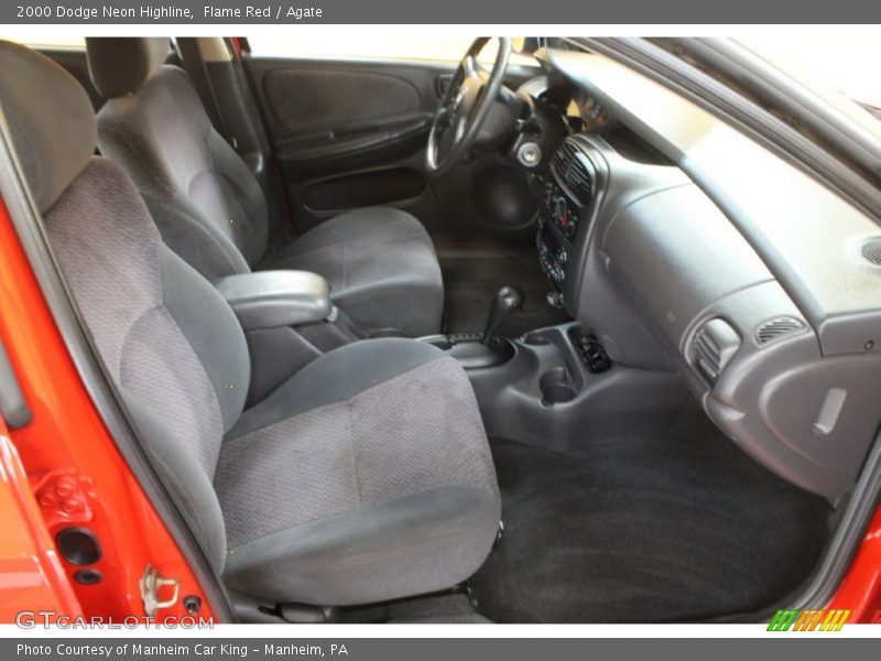 Flame Red / Agate 2000 Dodge Neon Highline