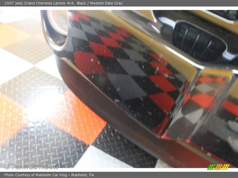 Black / Medium Slate Gray 2007 Jeep Grand Cherokee Laredo 4x4