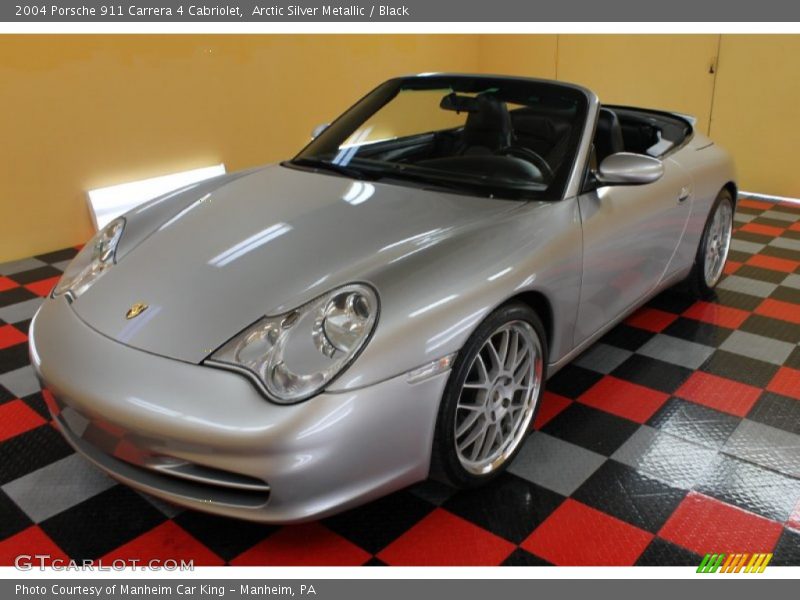Front 3/4 View of 2004 911 Carrera 4 Cabriolet