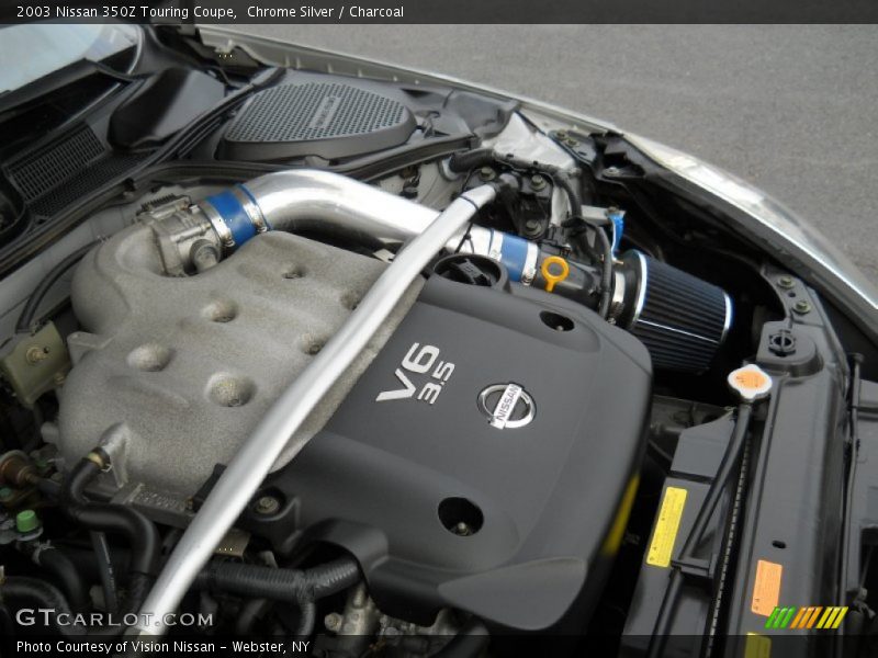 Chrome Silver / Charcoal 2003 Nissan 350Z Touring Coupe