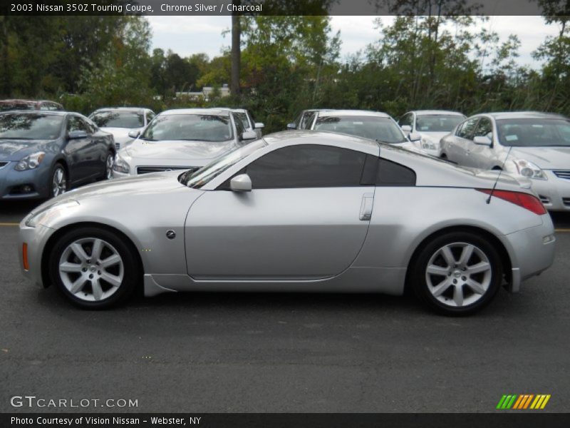 Chrome Silver / Charcoal 2003 Nissan 350Z Touring Coupe