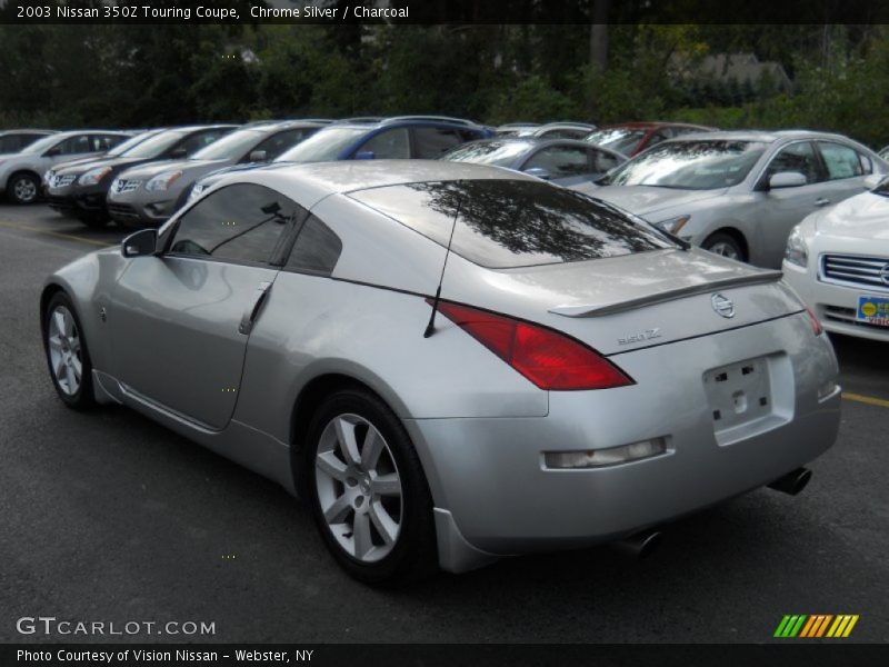 Chrome Silver / Charcoal 2003 Nissan 350Z Touring Coupe