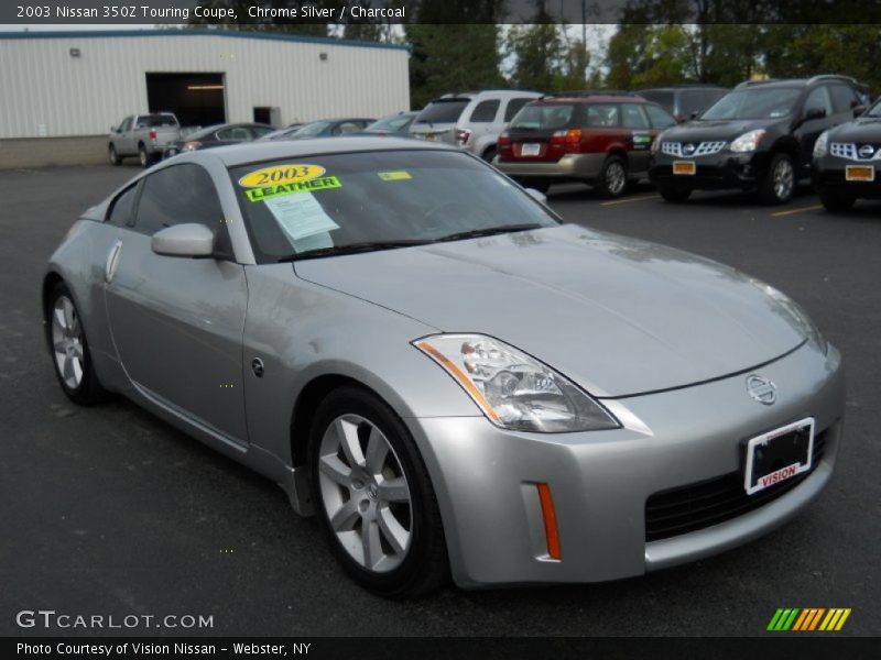 Chrome Silver / Charcoal 2003 Nissan 350Z Touring Coupe