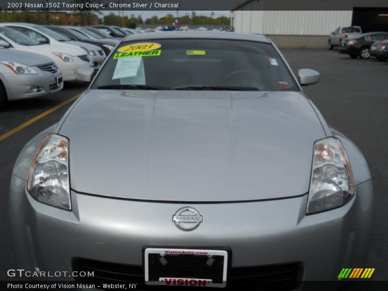 Chrome Silver / Charcoal 2003 Nissan 350Z Touring Coupe
