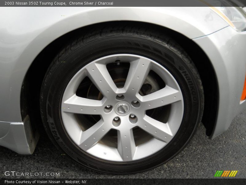 Chrome Silver / Charcoal 2003 Nissan 350Z Touring Coupe