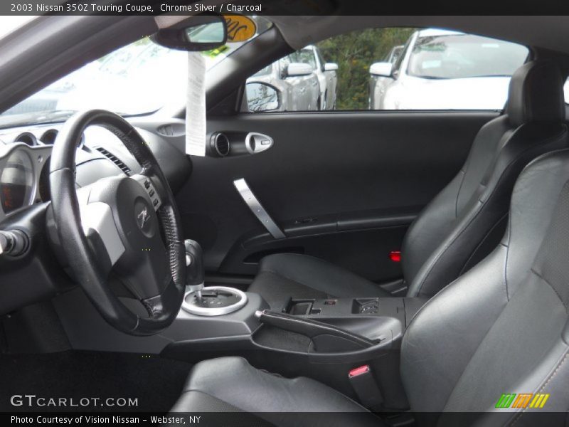 Chrome Silver / Charcoal 2003 Nissan 350Z Touring Coupe