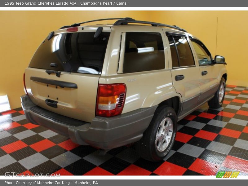 Champagne Pearl / Camel 1999 Jeep Grand Cherokee Laredo 4x4