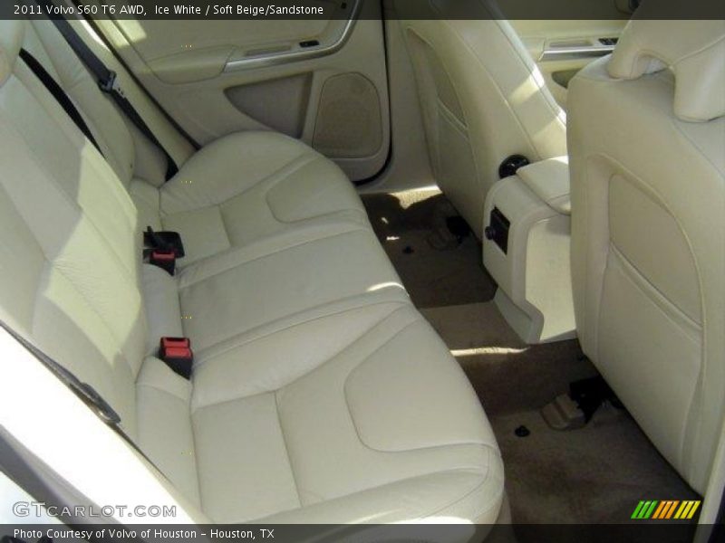 Ice White / Soft Beige/Sandstone 2011 Volvo S60 T6 AWD