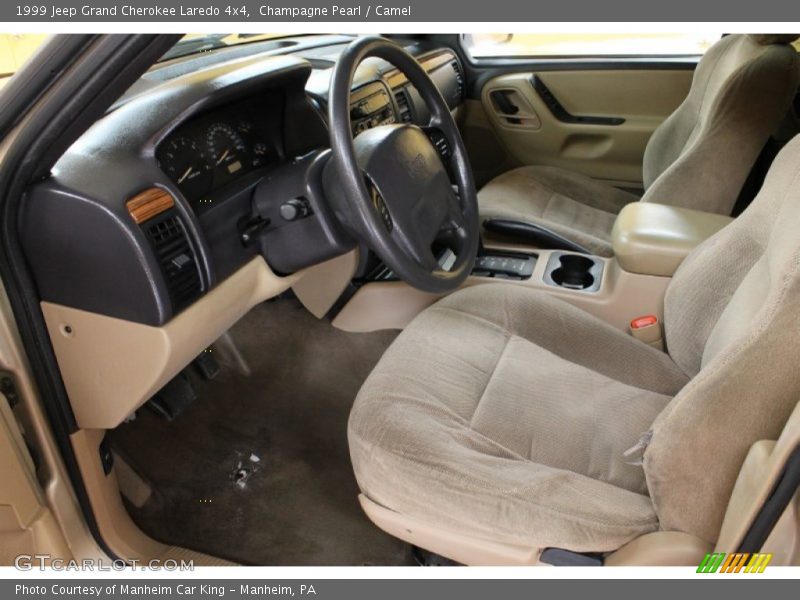 Champagne Pearl / Camel 1999 Jeep Grand Cherokee Laredo 4x4