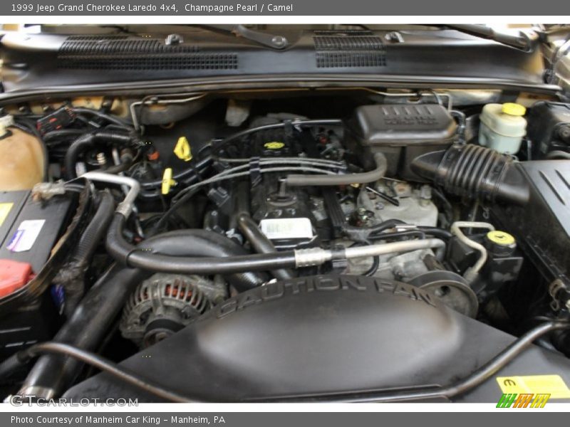 Champagne Pearl / Camel 1999 Jeep Grand Cherokee Laredo 4x4