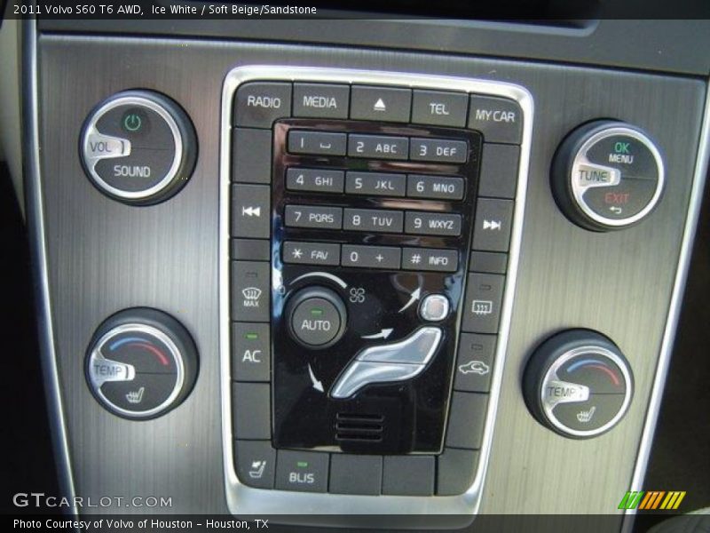 Ice White / Soft Beige/Sandstone 2011 Volvo S60 T6 AWD