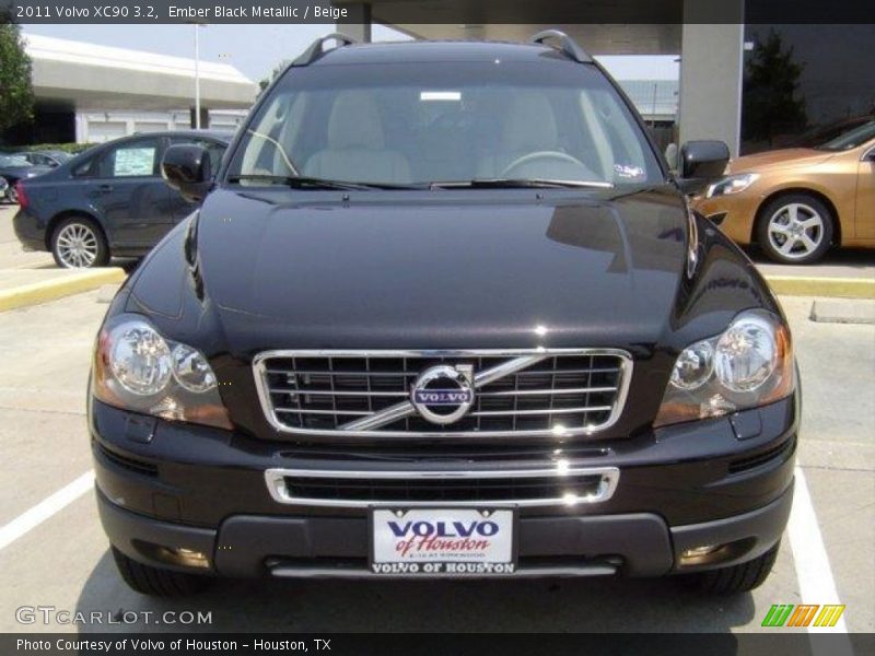 Ember Black Metallic / Beige 2011 Volvo XC90 3.2