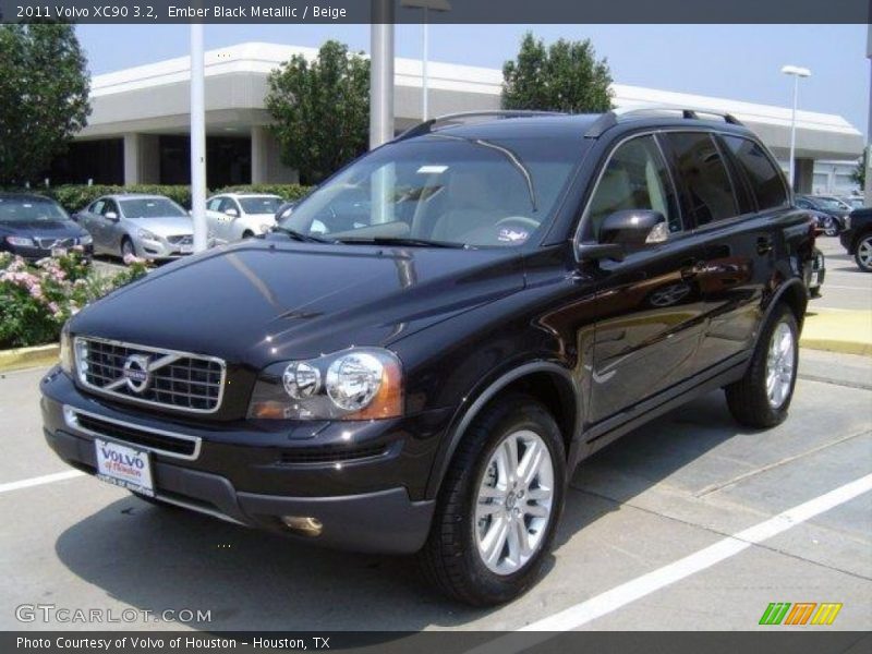 Ember Black Metallic / Beige 2011 Volvo XC90 3.2