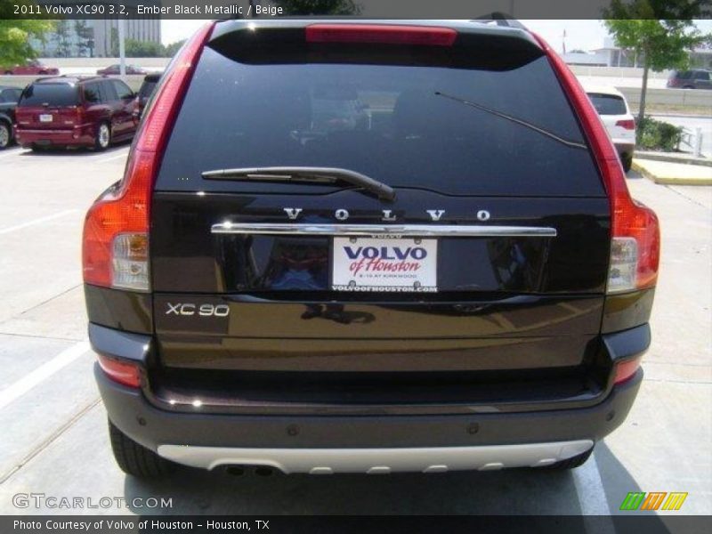 Ember Black Metallic / Beige 2011 Volvo XC90 3.2