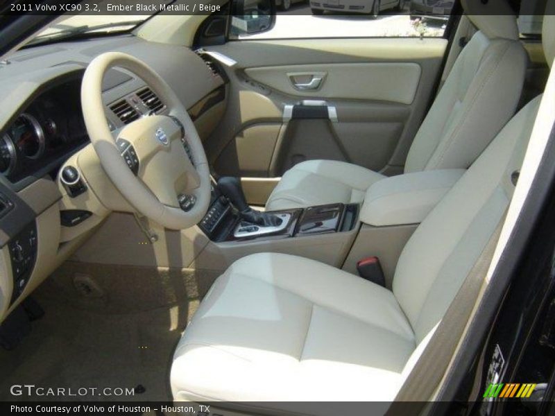 Ember Black Metallic / Beige 2011 Volvo XC90 3.2