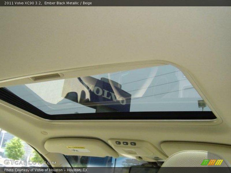Ember Black Metallic / Beige 2011 Volvo XC90 3.2