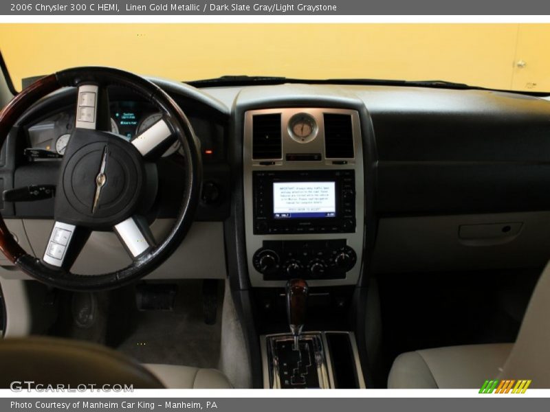 Linen Gold Metallic / Dark Slate Gray/Light Graystone 2006 Chrysler 300 C HEMI