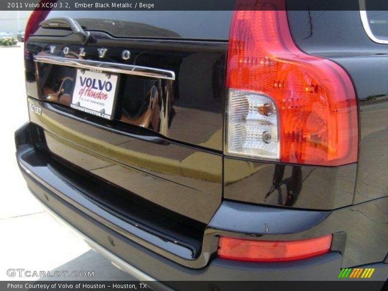 Ember Black Metallic / Beige 2011 Volvo XC90 3.2