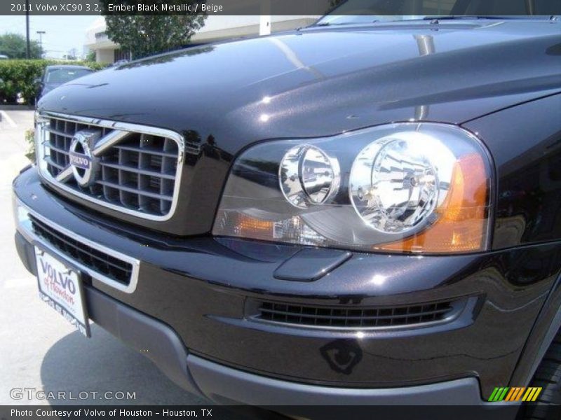 Ember Black Metallic / Beige 2011 Volvo XC90 3.2