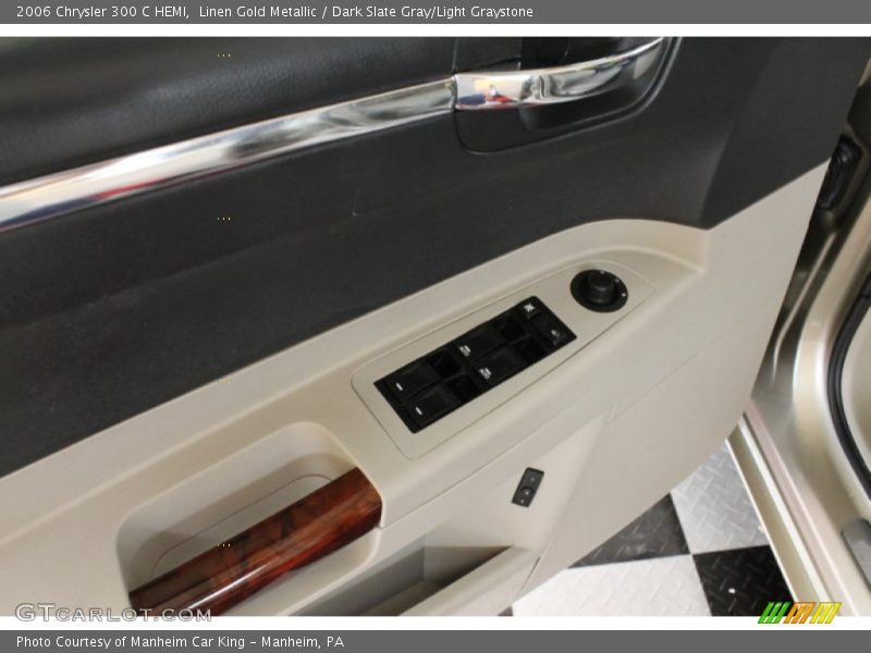 Linen Gold Metallic / Dark Slate Gray/Light Graystone 2006 Chrysler 300 C HEMI