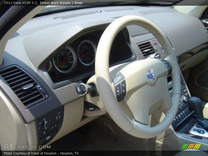 Ember Black Metallic / Beige 2011 Volvo XC90 3.2