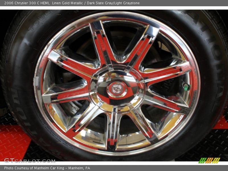 Linen Gold Metallic / Dark Slate Gray/Light Graystone 2006 Chrysler 300 C HEMI