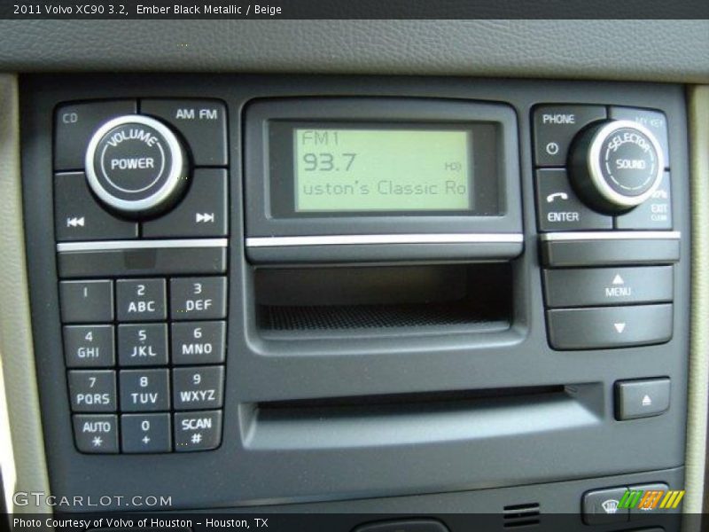Ember Black Metallic / Beige 2011 Volvo XC90 3.2
