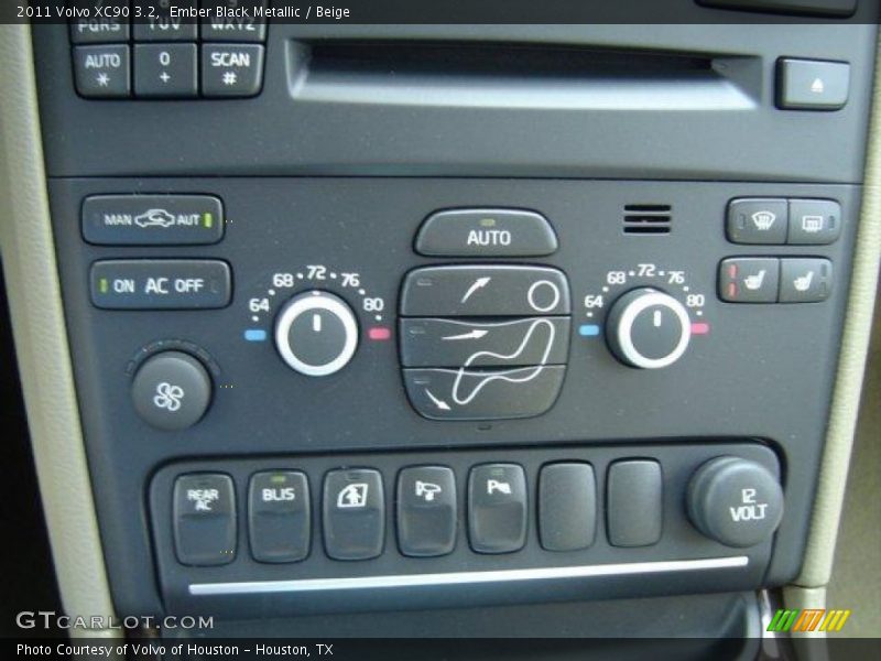 Ember Black Metallic / Beige 2011 Volvo XC90 3.2