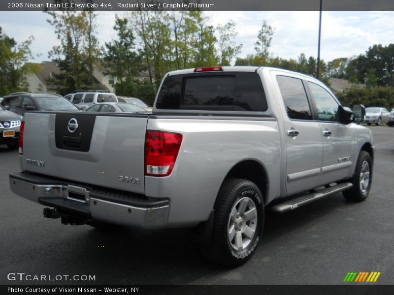 Radiant Silver / Graphite/Titanium 2006 Nissan Titan LE Crew Cab 4x4