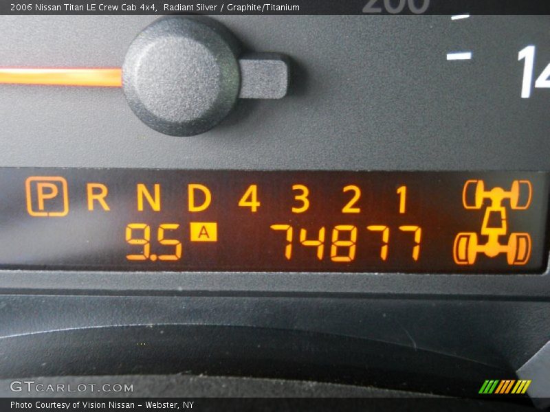 Radiant Silver / Graphite/Titanium 2006 Nissan Titan LE Crew Cab 4x4