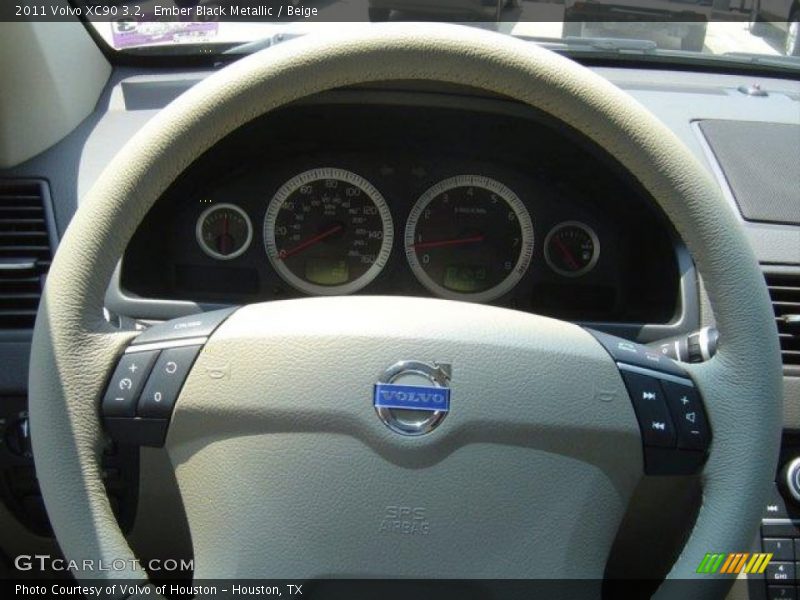 Ember Black Metallic / Beige 2011 Volvo XC90 3.2