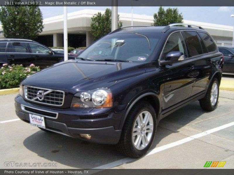 Magic Blue Metallic / Off Black 2011 Volvo XC90 3.2