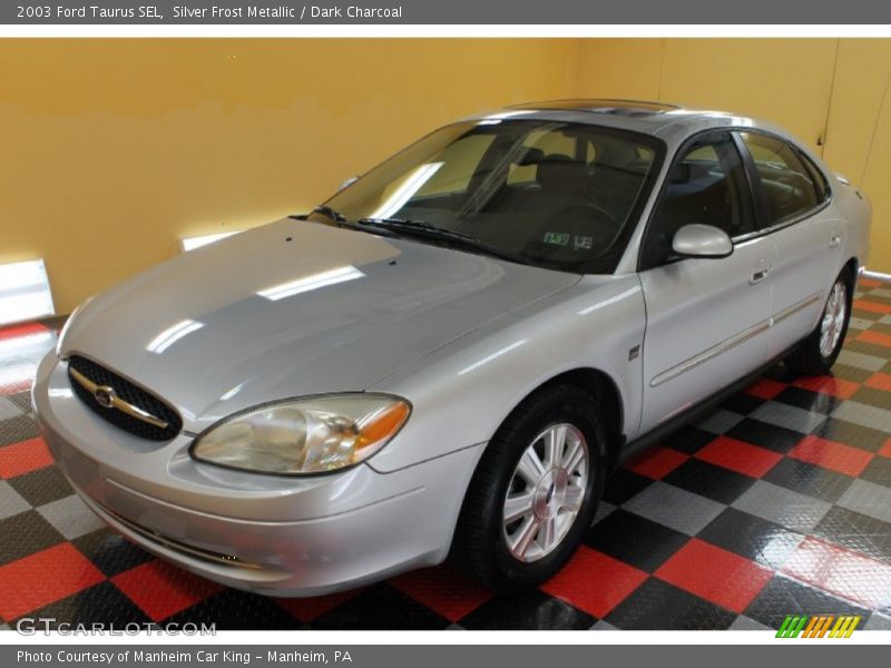 Silver Frost Metallic / Dark Charcoal 2003 Ford Taurus SEL