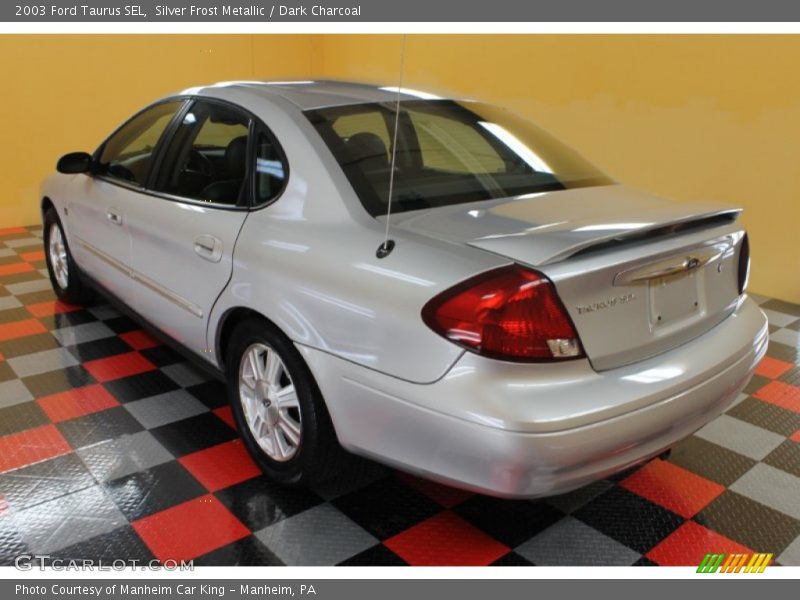 Silver Frost Metallic / Dark Charcoal 2003 Ford Taurus SEL