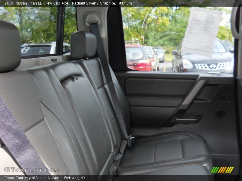 Radiant Silver / Graphite/Titanium 2006 Nissan Titan LE Crew Cab 4x4