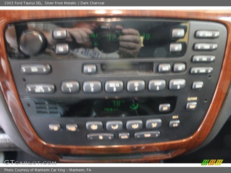 Silver Frost Metallic / Dark Charcoal 2003 Ford Taurus SEL