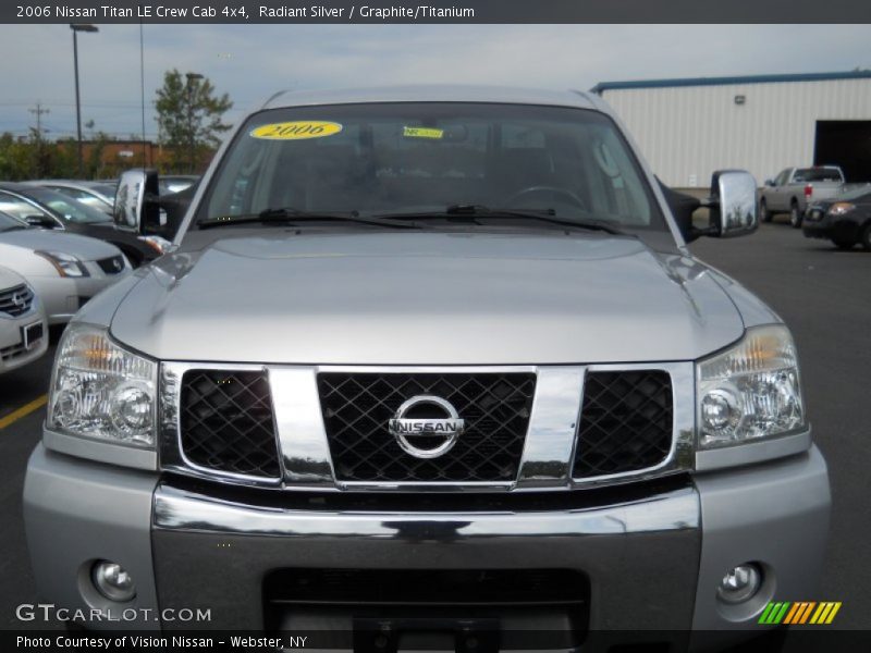 Radiant Silver / Graphite/Titanium 2006 Nissan Titan LE Crew Cab 4x4
