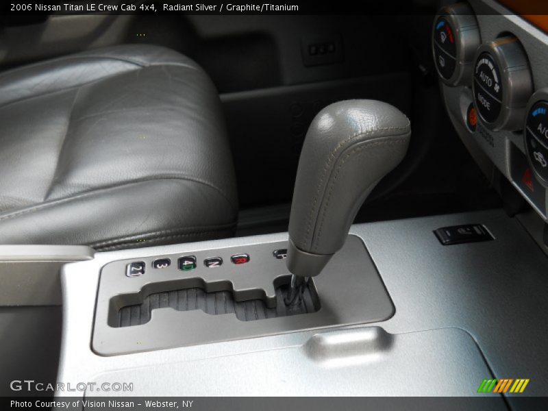  2006 Titan LE Crew Cab 4x4 5 Speed Automatic Shifter
