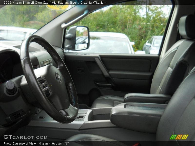 Radiant Silver / Graphite/Titanium 2006 Nissan Titan LE Crew Cab 4x4
