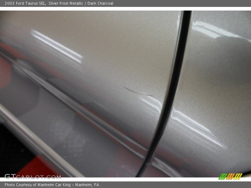 Silver Frost Metallic / Dark Charcoal 2003 Ford Taurus SEL
