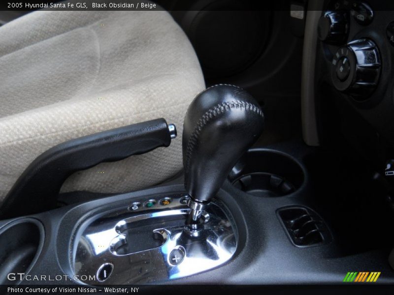 Black Obsidian / Beige 2005 Hyundai Santa Fe GLS