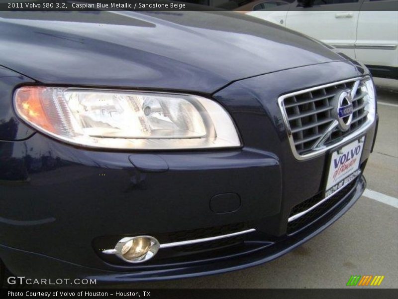 Caspian Blue Metallic / Sandstone Beige 2011 Volvo S80 3.2
