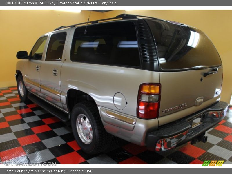 Pewter Metallic / Neutral Tan/Shale 2001 GMC Yukon XL SLT 4x4