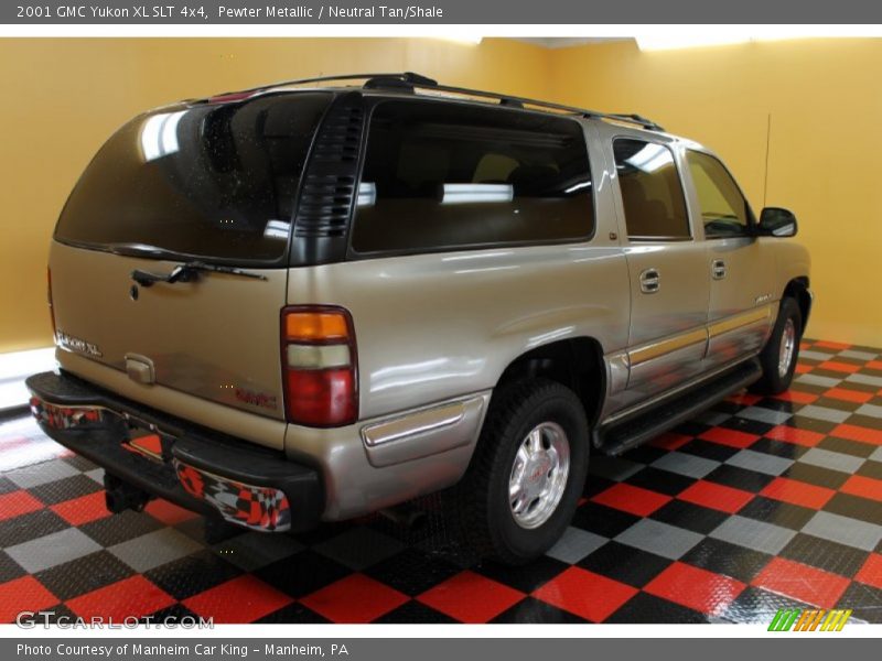 Pewter Metallic / Neutral Tan/Shale 2001 GMC Yukon XL SLT 4x4