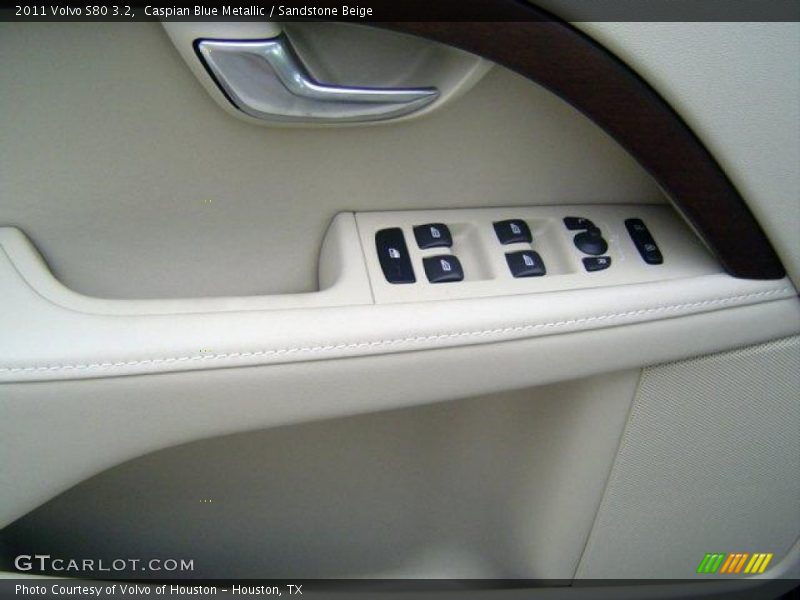 Caspian Blue Metallic / Sandstone Beige 2011 Volvo S80 3.2