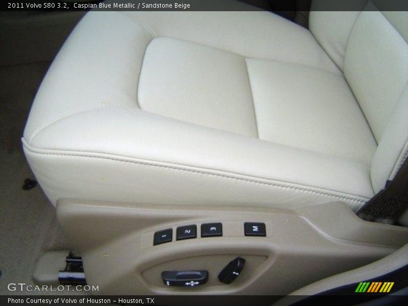 Caspian Blue Metallic / Sandstone Beige 2011 Volvo S80 3.2