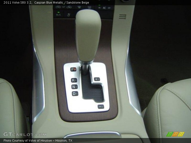 Caspian Blue Metallic / Sandstone Beige 2011 Volvo S80 3.2