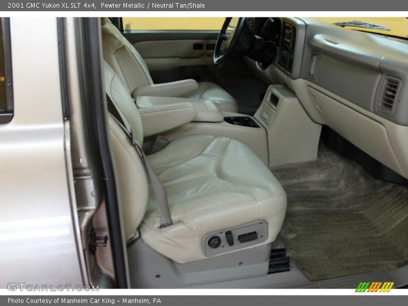 Pewter Metallic / Neutral Tan/Shale 2001 GMC Yukon XL SLT 4x4