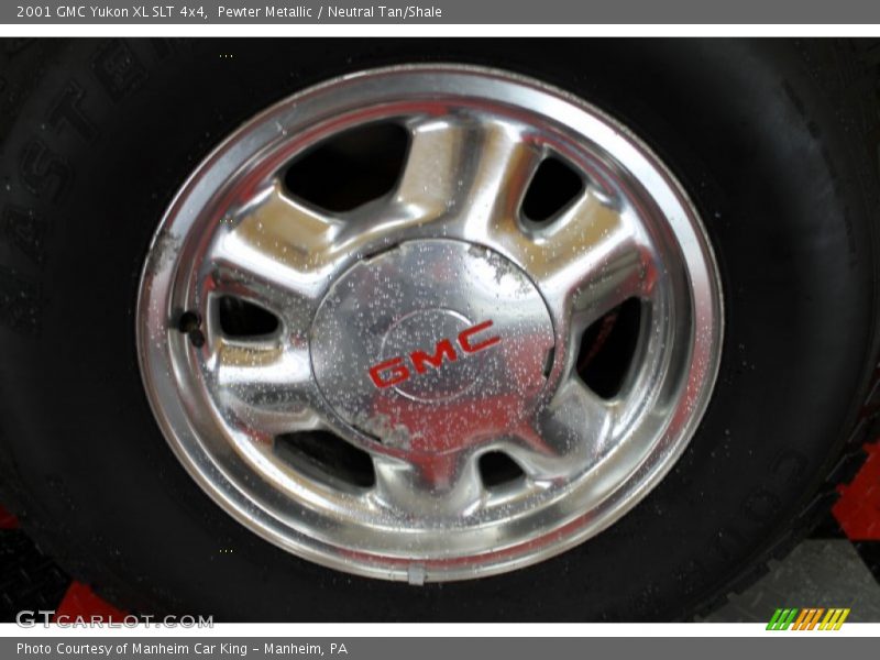 Pewter Metallic / Neutral Tan/Shale 2001 GMC Yukon XL SLT 4x4