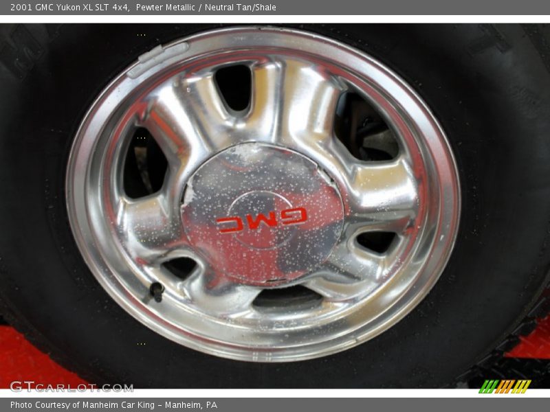 Pewter Metallic / Neutral Tan/Shale 2001 GMC Yukon XL SLT 4x4